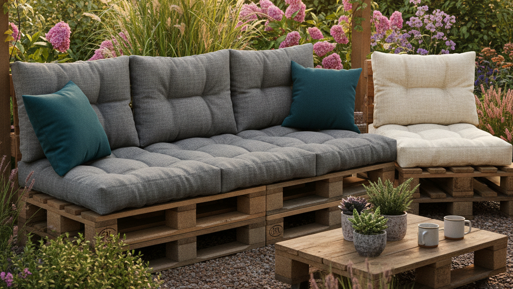 Poduszki na&nbsp;palety – jak uszyć?